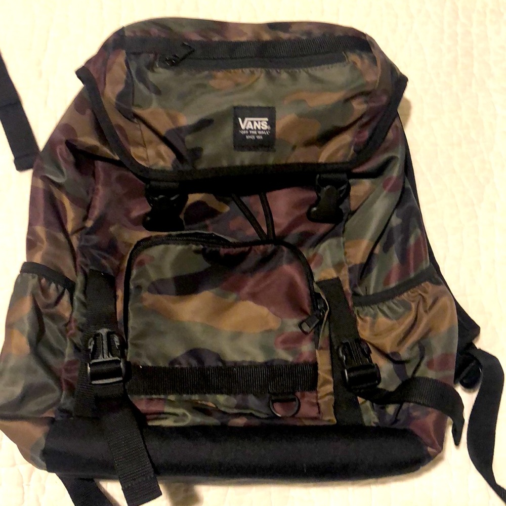 Camo Vans Backpack